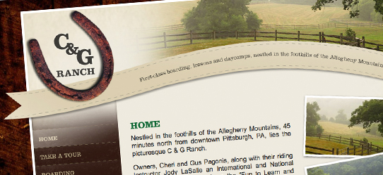 Pennsylvania Ranch Website Gets A New Look - Envigor