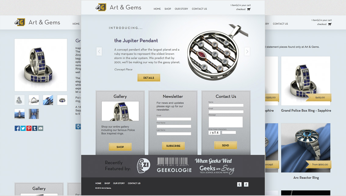 Art Gems Jewelers - Project Example 2