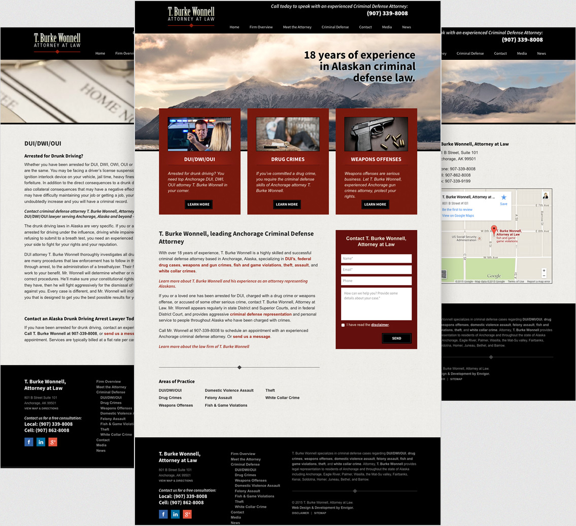T. Burke Wonnell, Attorney at Law - Project Example 2