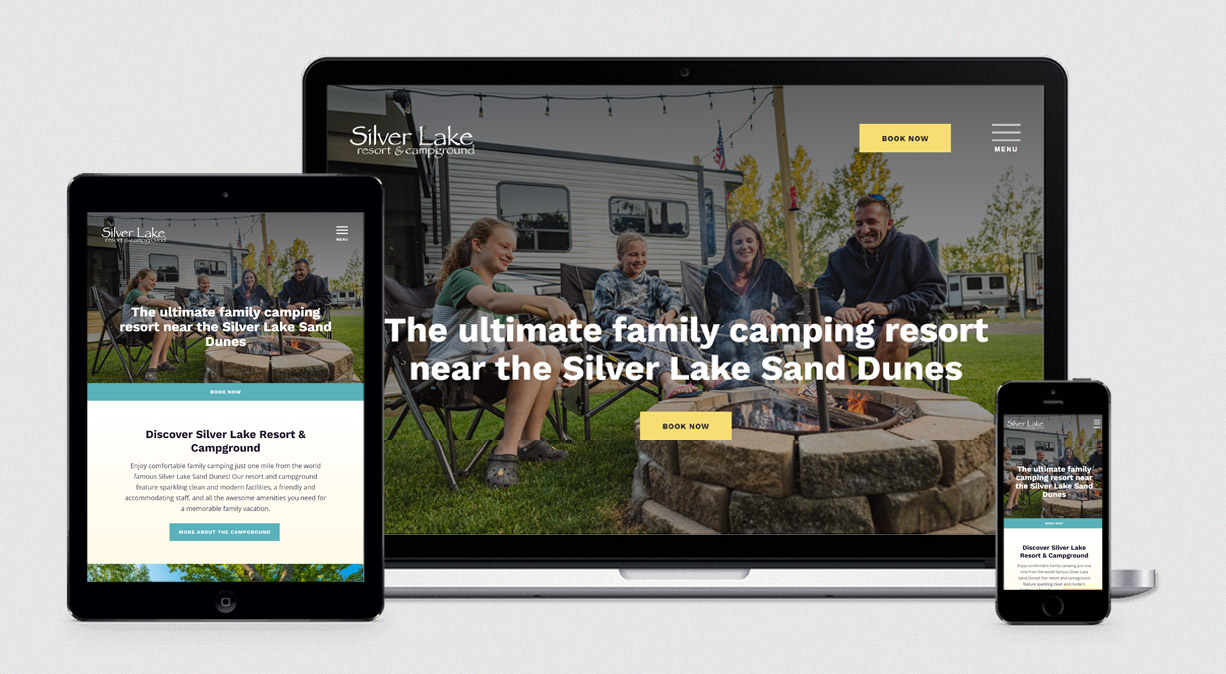 Silver Lake Resort Campground Envigor Web Design   Silverlake Rc 